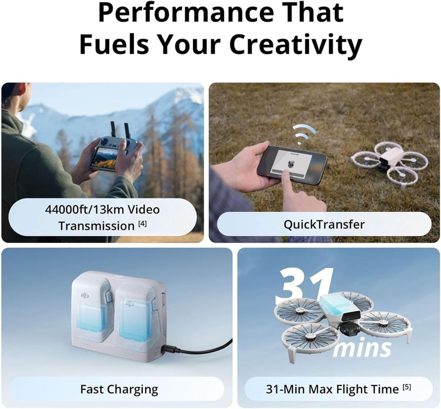 DJI Flip Fly More Combo With RC 2 Screen Remote Controller