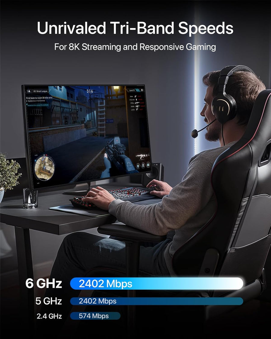 BrosTrend AXE5400 WiFi 6E USB Adapter