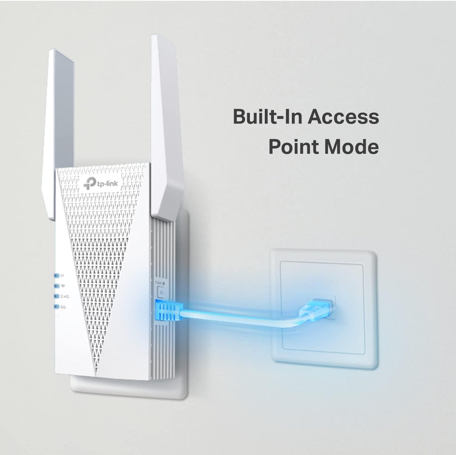 TP-Link AX3000 WiFi 6 Range Extender Signal Booster for Home(RE715X), Dual Band WiFi Repeater, Internet Extender