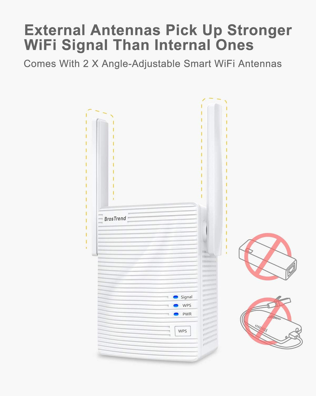 BrosTrend AC1200 WiFi to Ethernet Adapter