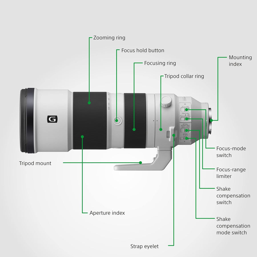 Sony FE 200-600mm F5.6-6.3 G OSS Lens