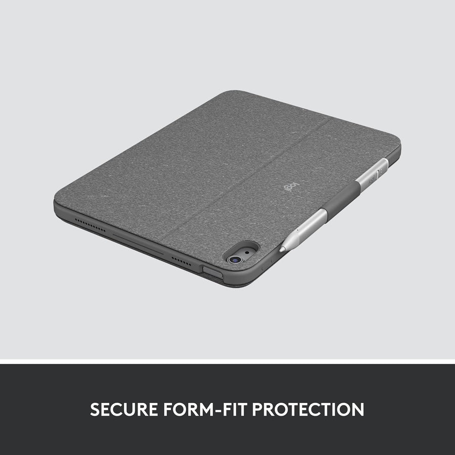 Logitech Combo Touch Detachable Keyboard Case for iPad (10th gen) with Large Precision Trackpad