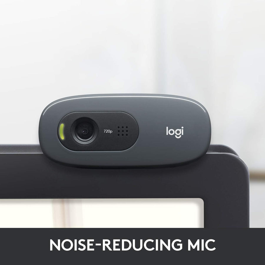Logitech C270 Webcam 3 MP 1280 x 720 pixels USB 2.0 Black