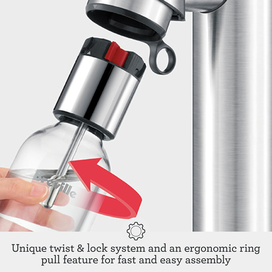 Breville the InFizz™ Fusion Sparkling Beverage Carbonator