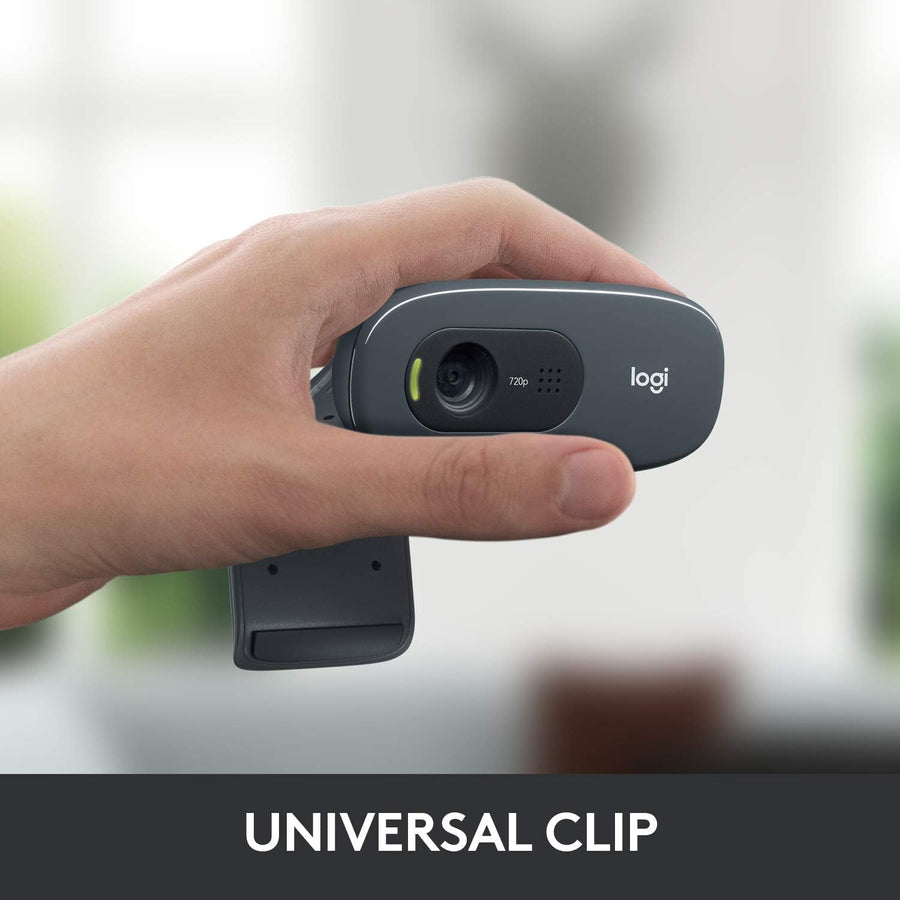 Logitech C270 Webcam 3 MP 1280 x 720 pixels USB 2.0 Black