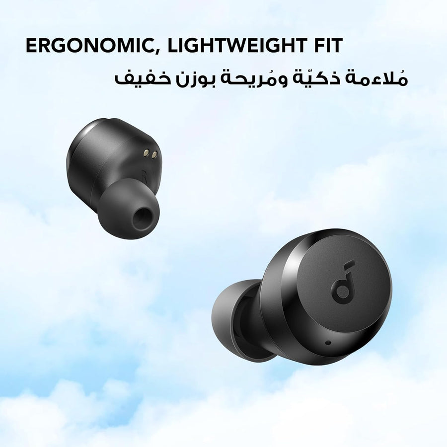 Soundcore by Anker A25i True Wireless Earbuds • Bluetooth 5.3 • App • Customized Sound • 28H Long Playtime • Water-Resistant • 2 Mics for AI Clear Calls • Single Earbud Mode