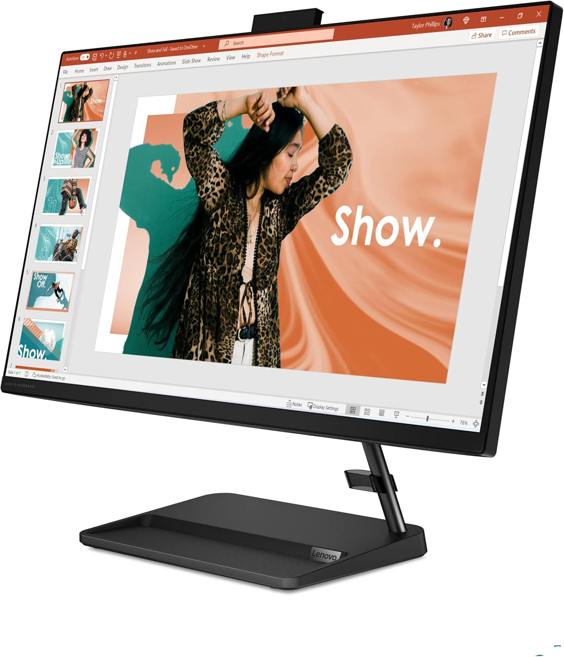Lenovo AIO 3 27IAP7 desktop PC with Intel 12th Gen Core i5-1240P