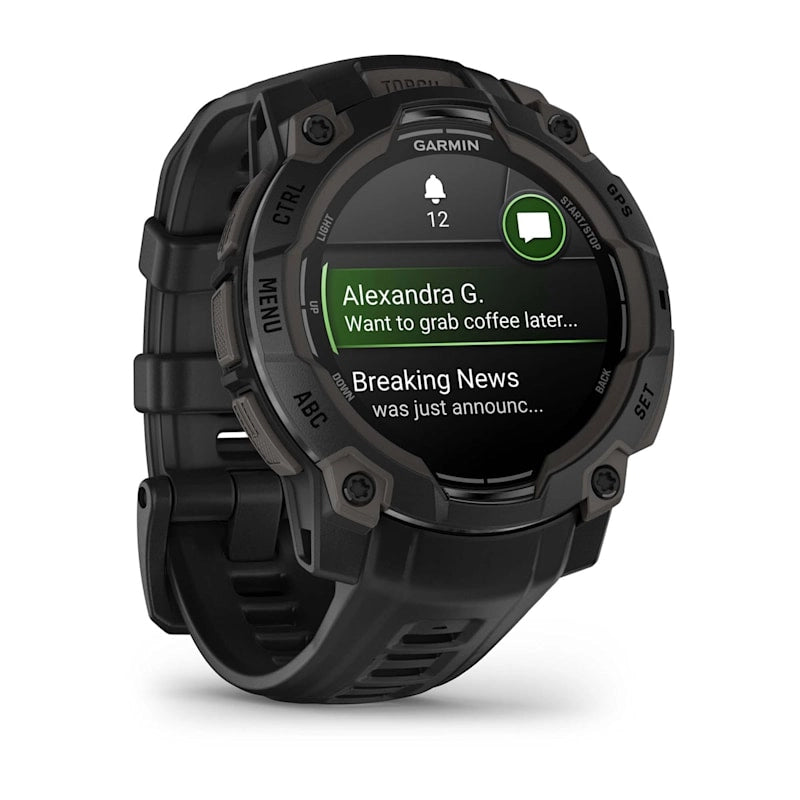 Garmin Instinct® 3 (45mm AMOLED): Rugged GPS Smartwatch