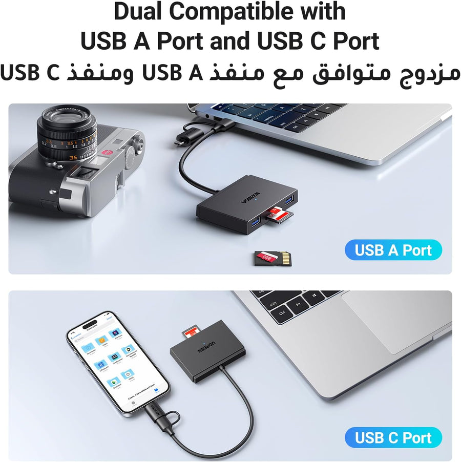 UGREEN SD Card Reader for iPhone 15