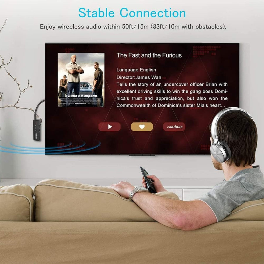 Exrp Bluetooth 5.0 Transmitter 3-in-1