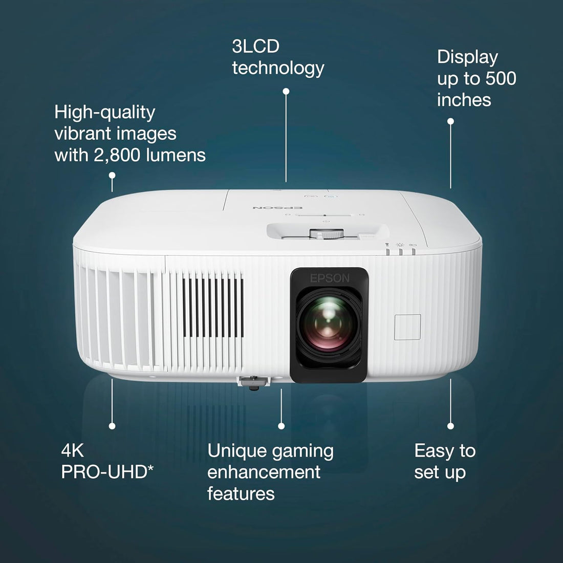 EPSON EH-TW6150 4K PRO-UHD projector