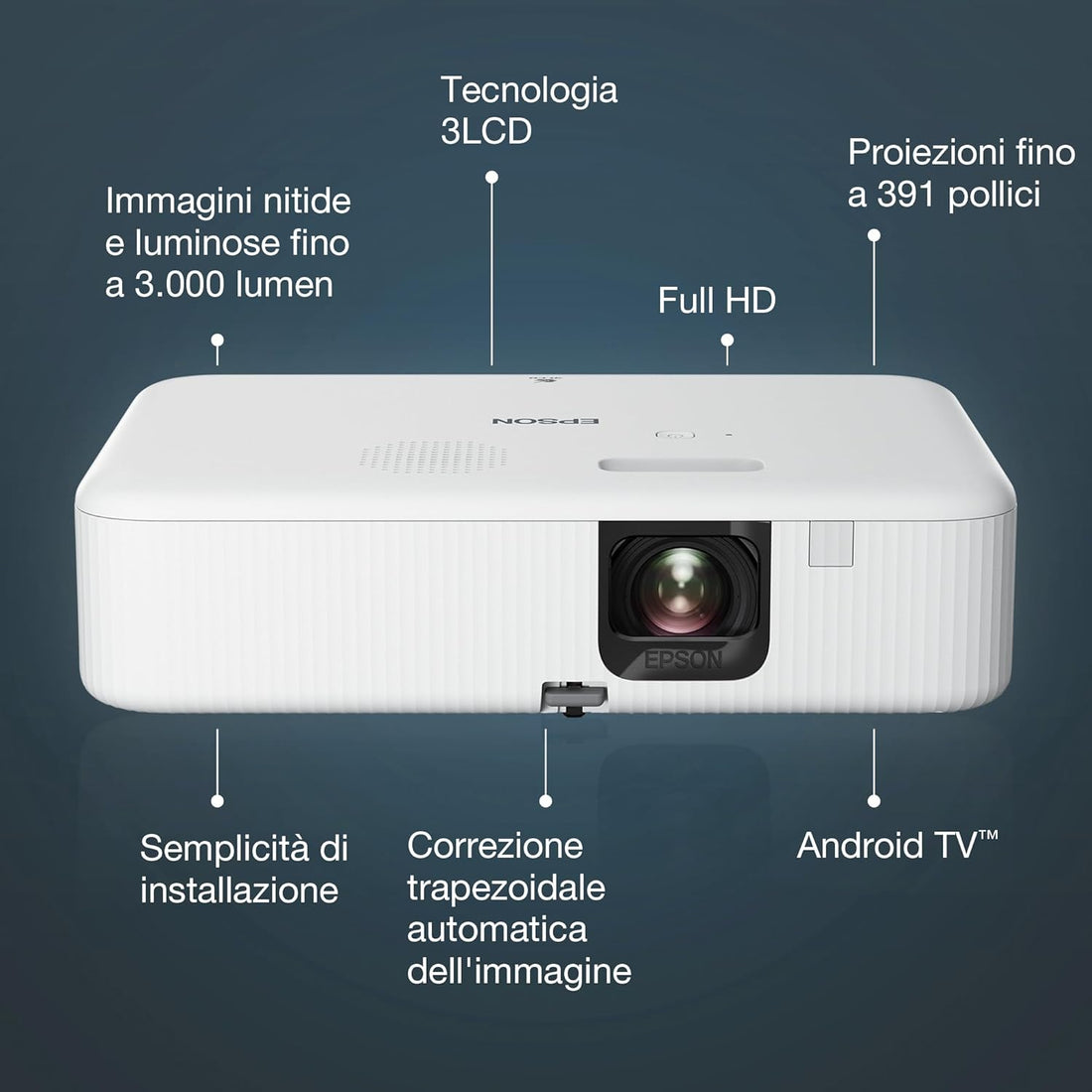 Epson V11HA85040 CO FH02 Smart Full HD projector