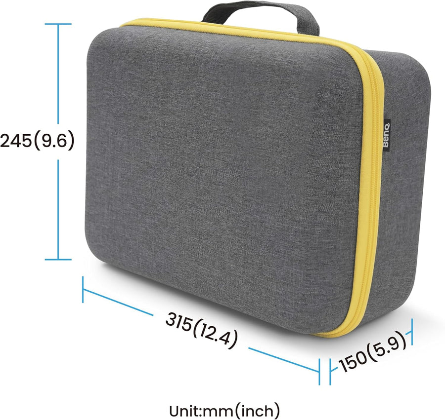 BenQ Hard Carry Case GV50 and GV31 Portable Projector Travel Box Large Space Pocket