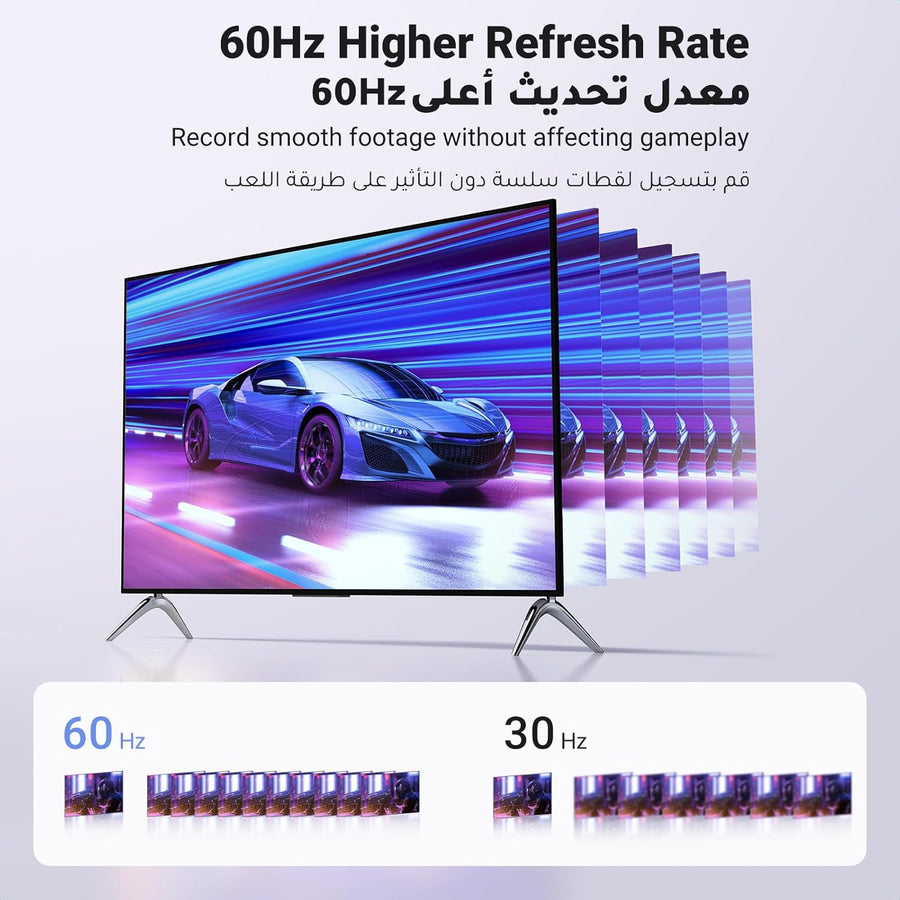UGREEN 4K Video Capture Card HDMI to USB A/USB C