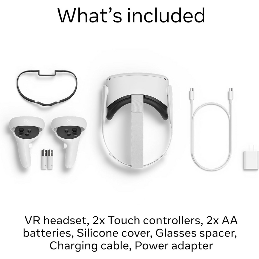 Meta Quest 2 128GB Advacned All-In-One VR Headset
