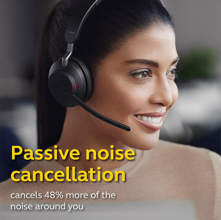 Jabra Evolve2 65 MS Wireless Headphones with Link380c