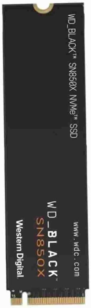WD_BLACK WD SN850X 2TB M.2 2280 PCIe Gen4 NVMe Gaming SSD up to 7300 MB/s read speed