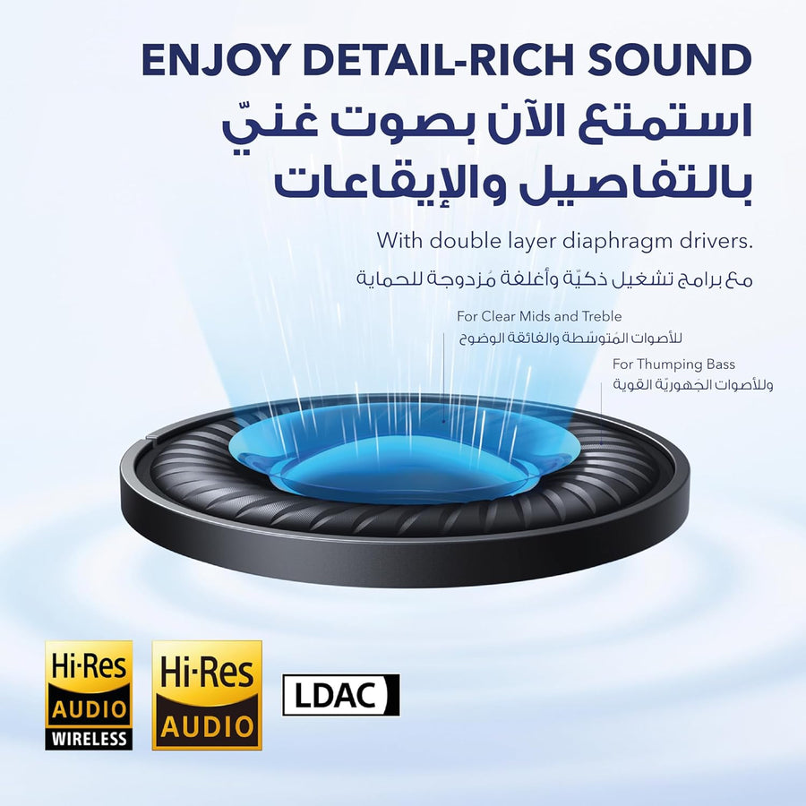 soundcore by Anker Space Q45 Adaptive Active Noise Cancelling Headphones