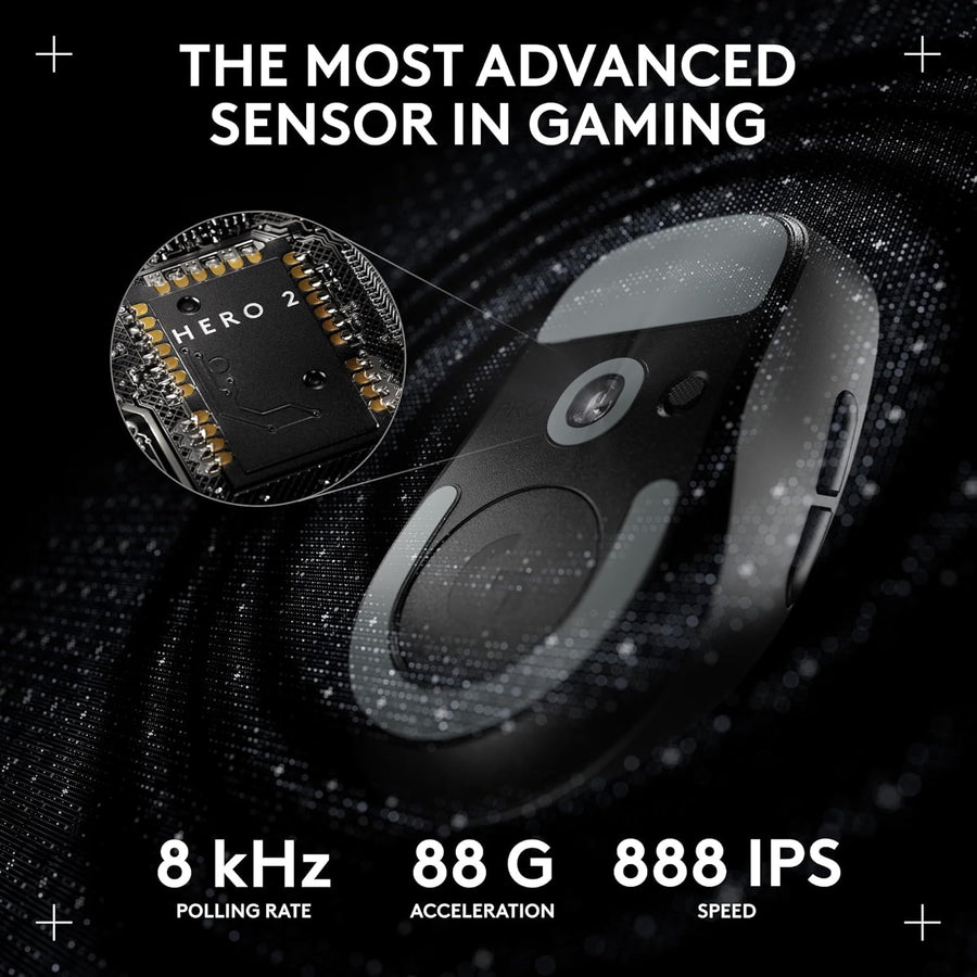 Logitech G PRO X SUPERLIGHT 2 LIGHTSPEED Wireless Gaming Mouse
