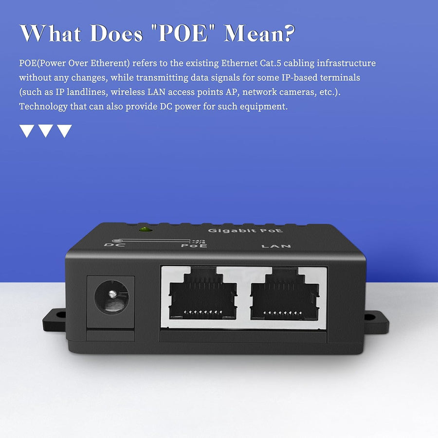 KASTWAVE Gigabit PoE Injector