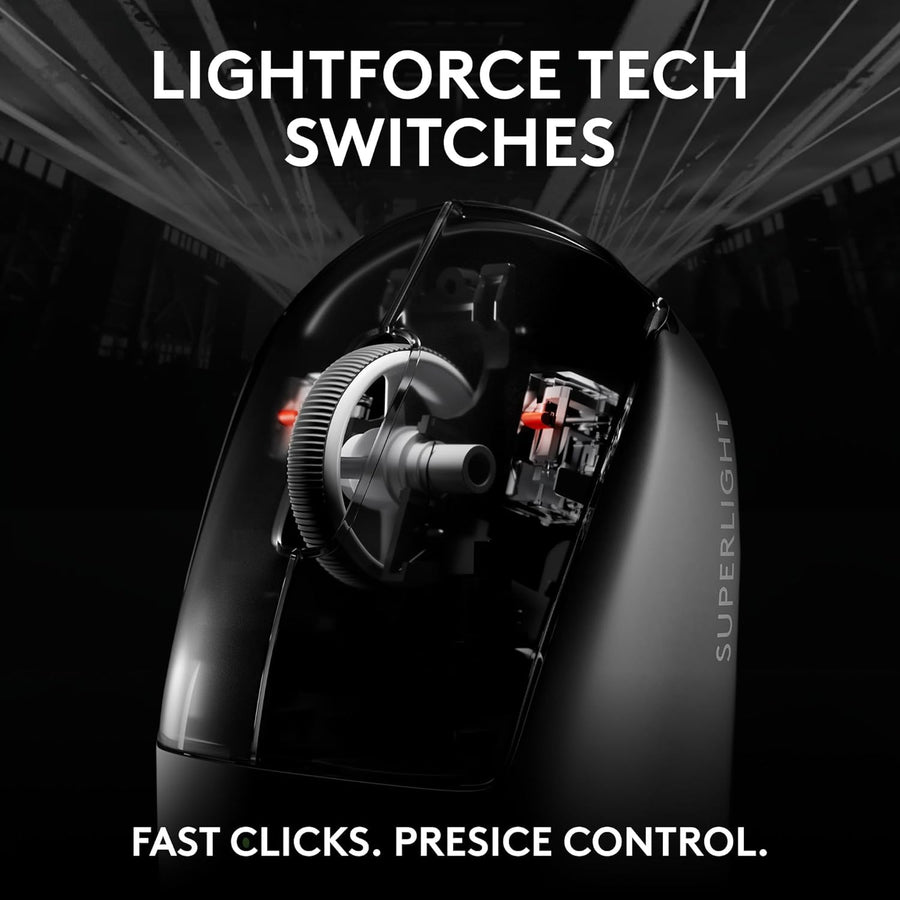 Logitech G PRO X SUPERLIGHT 2 LIGHTSPEED Wireless Gaming Mouse