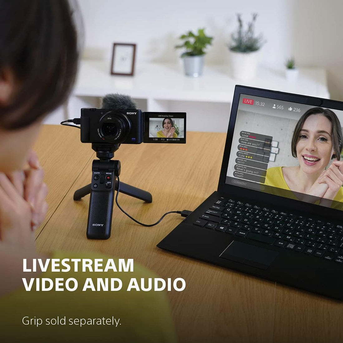 Sony ZV-1 Digital Camera for Content Creators