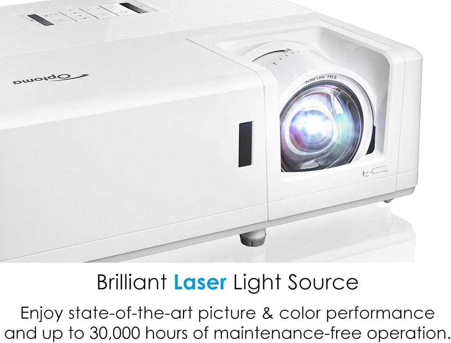 Optoma GT1090HDRx Short Throw Laser Home Theater Projector