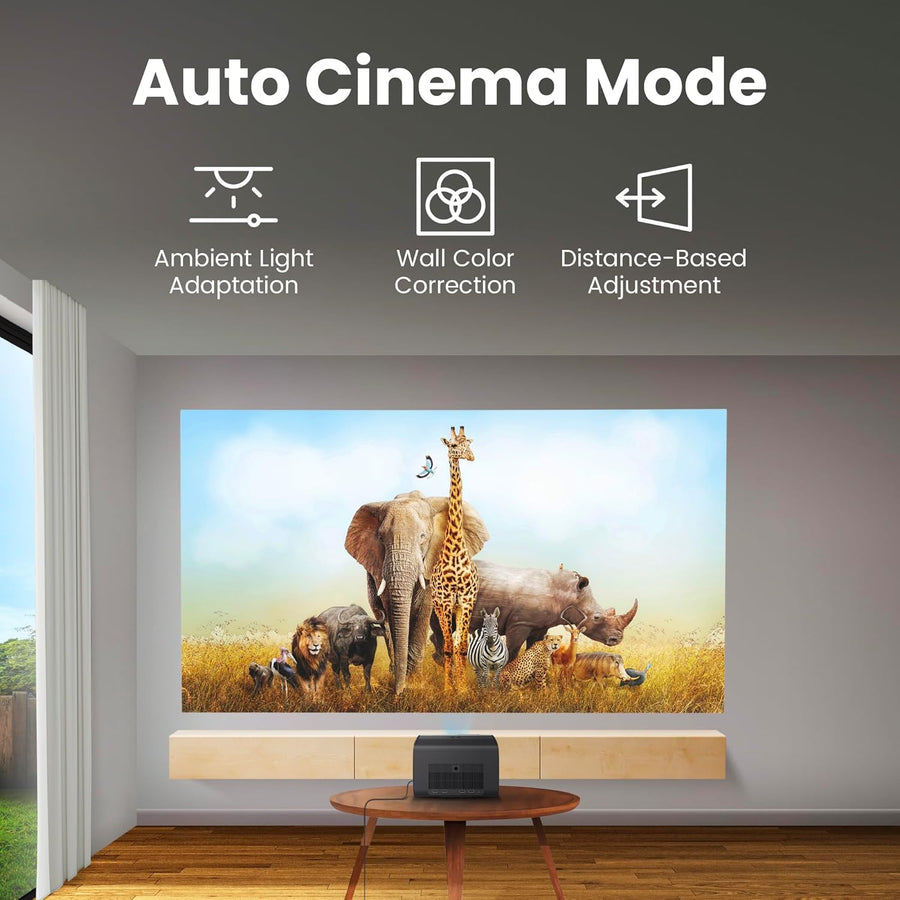 BenQ GP520 4K HDR 2600LM Home Entertainment Living Room Projector with Google TV