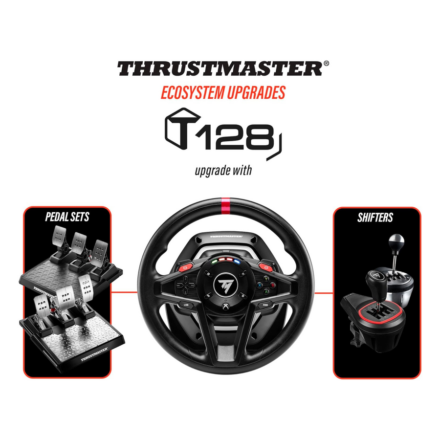 Thrustmaster T128 Racing Wheel And Magnetic Pedals