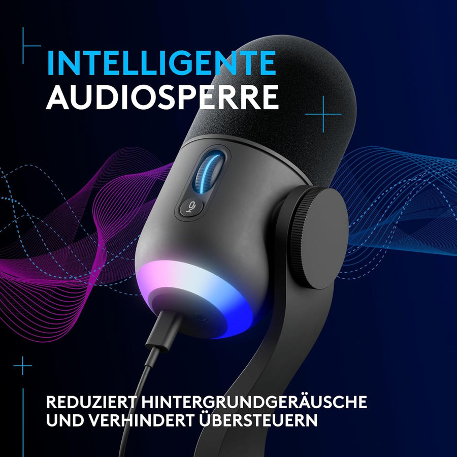 Logitech G Yeti GX Dynamic RGB Gaming Mic with LIGHTSYNC