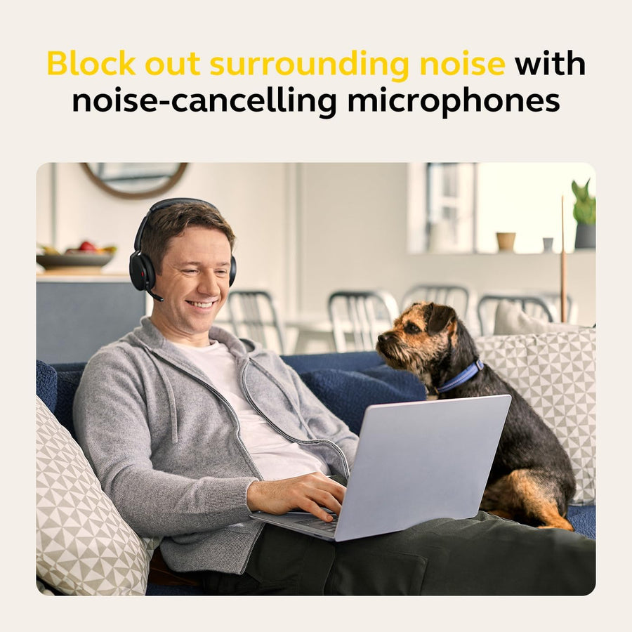 Jabra Evolve2 65 Flex - Wireless Stereo Headset with Bluetooth