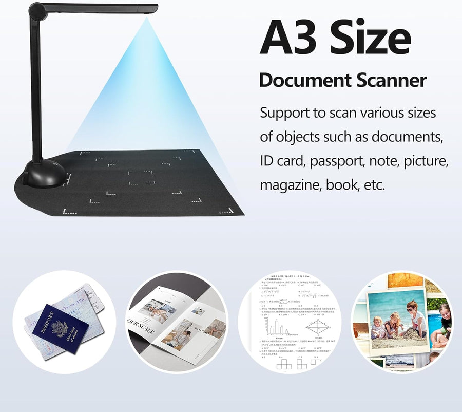 Labymos Document Camera Book Scanner A3 A4 Size