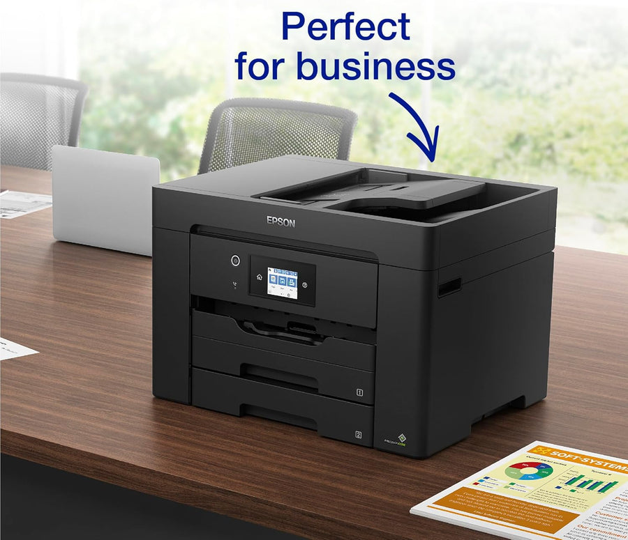 Epson WorkForce WF-7830 All-in-One Wireless Colour Printer with Scanner