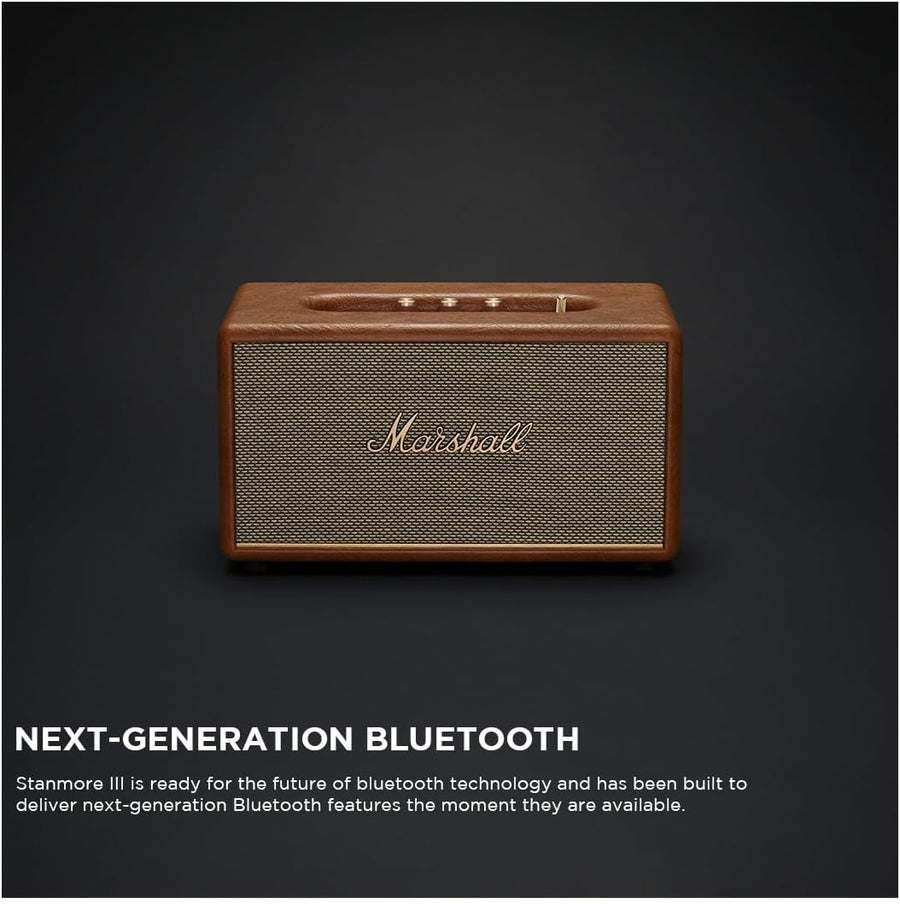 Marshall Stanmore III 50W Premium Home Wireless Speaker with Bluetooth 5.2 and Multiple Inputs