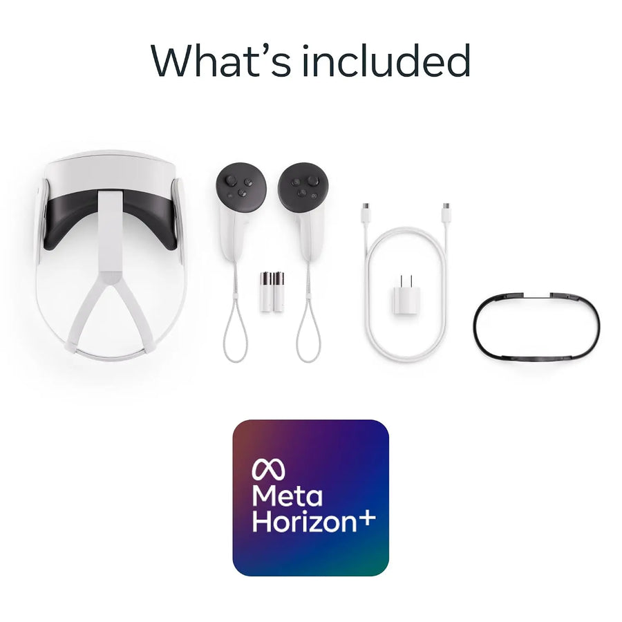 Meta Quest 3S 128GB All-in-One VR Headset – High-Resolution Mixed Reality