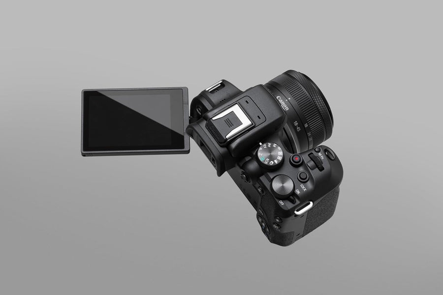 Canon EOS R10 Mirrorless Camera + RF-S 18-45 mm F4.5-6.3 is STM Lens (Hybrid Camera, DSLR Upgrade, 15 B/s, 4K Videos, Dual Pixel CMOS AF II Focus System, WiFi), Black