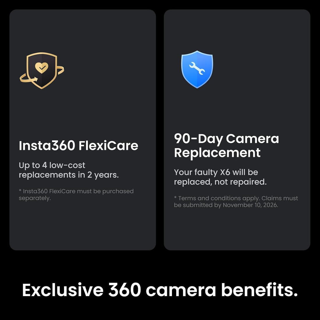 Insta360 X6 Essentials Bundle Black