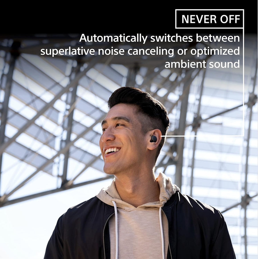 Sony LinkBuds S Truly Wireless Noise Canceling Earbud Headphones with Alexa Built-in