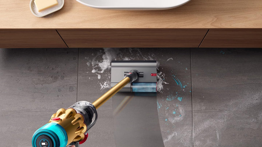 Dyson V12S Detect Slim Submarine Complete Wet & Dry Cordless Vacuum Cleaner (Gold)