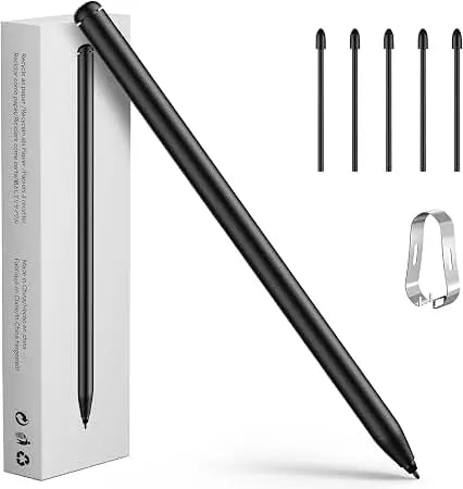 reMarkable Marker Plus The Official reMarkable 2 Pen with Eraser l 9 Felt Replacement Tips l Tilt Sensitivity and 4096 Levels of Pressure Sensitivity l Pen for Tablet