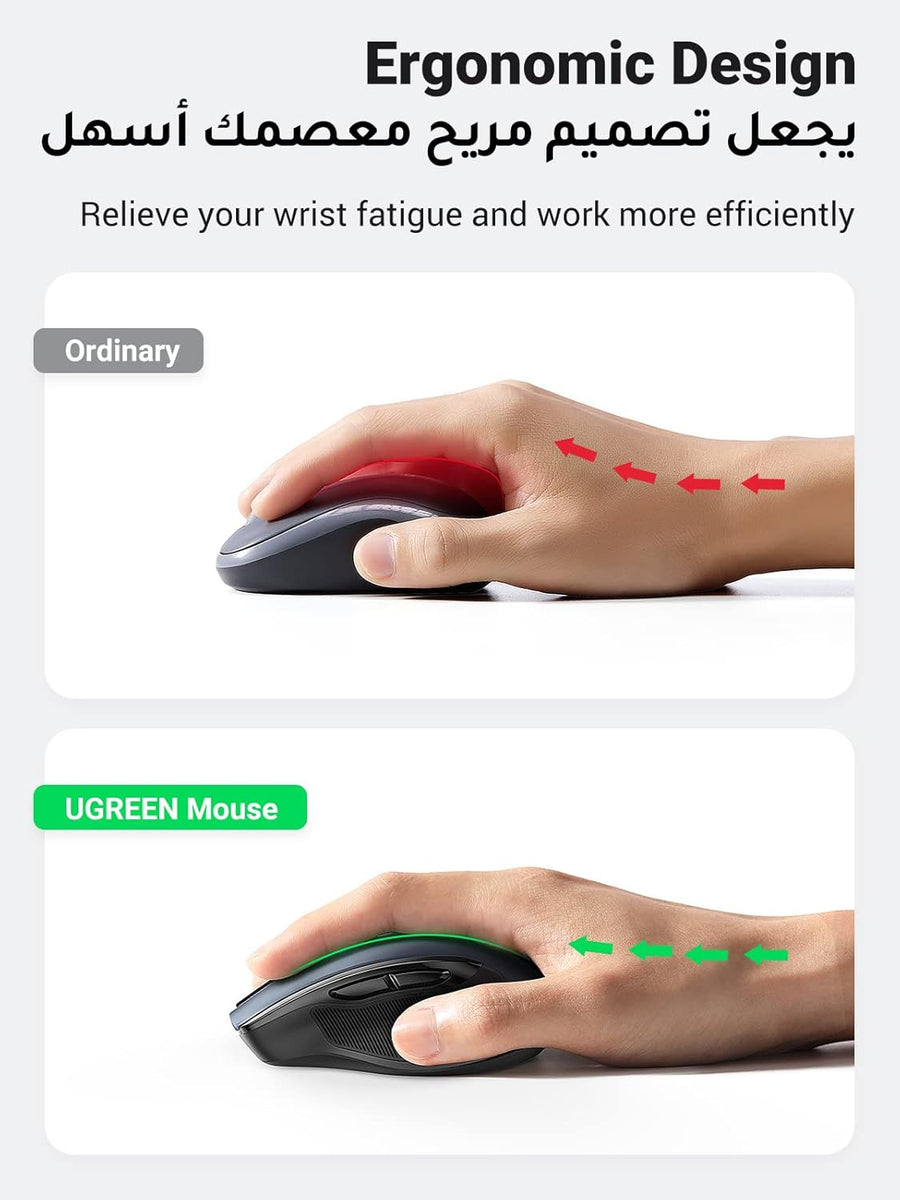 UGREEN Bluetooth Mouse for Laptop