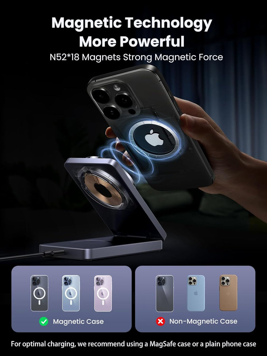 UGREEN MagFlow Wireless Charger 15W