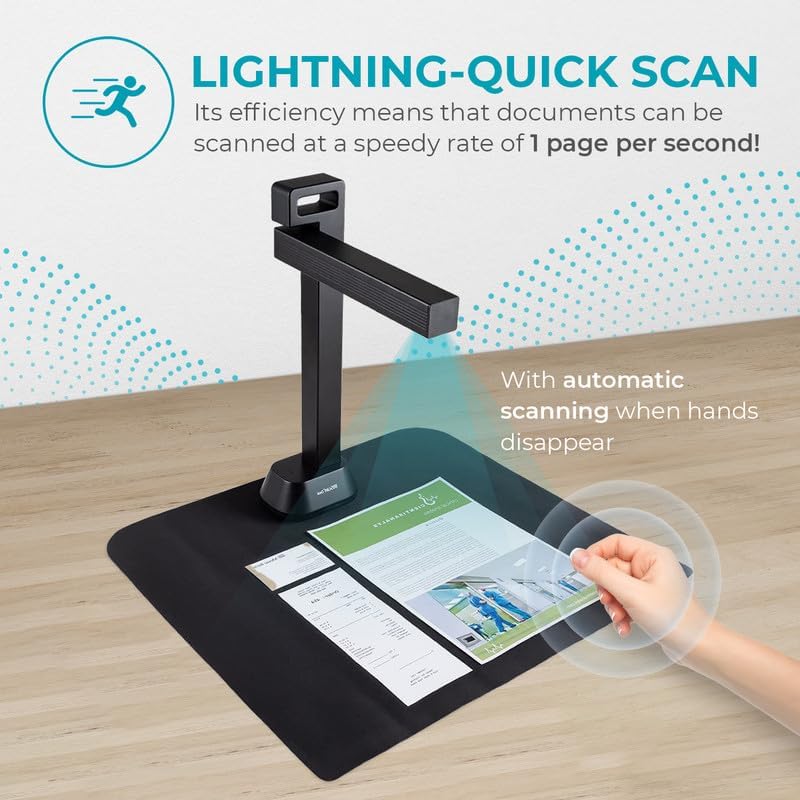 IRIScan Desk Scanner for Laptop and A3 Documents – V6Pro