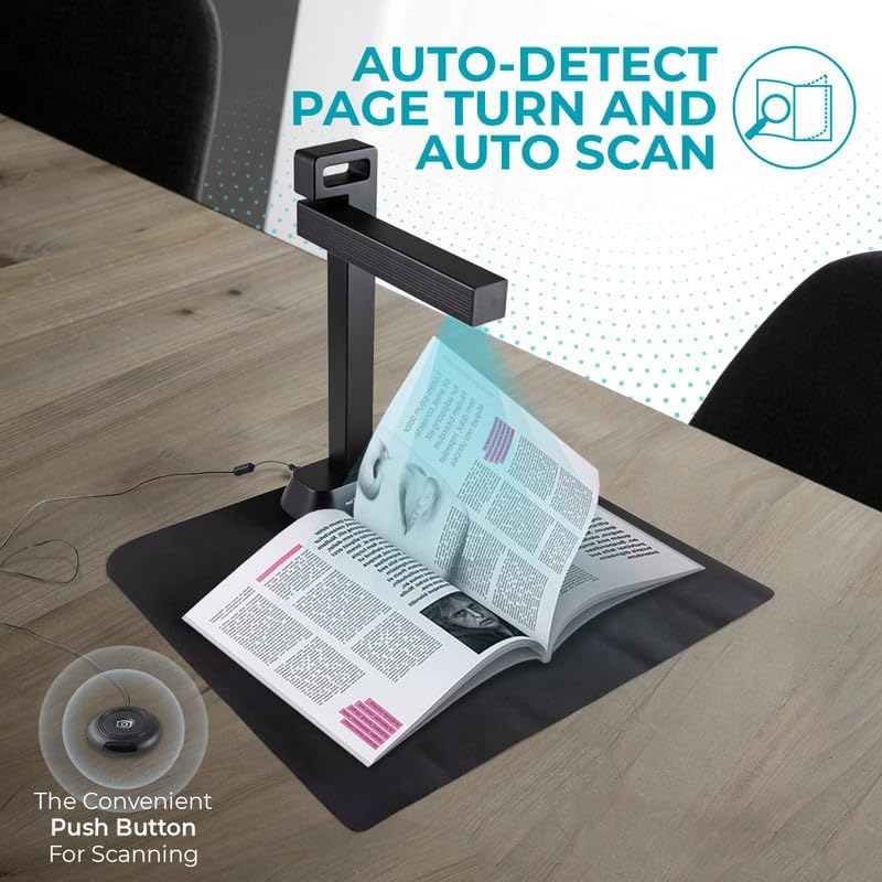 IRIScan Desk Scanner for Laptop and A3 Documents – V6Pro