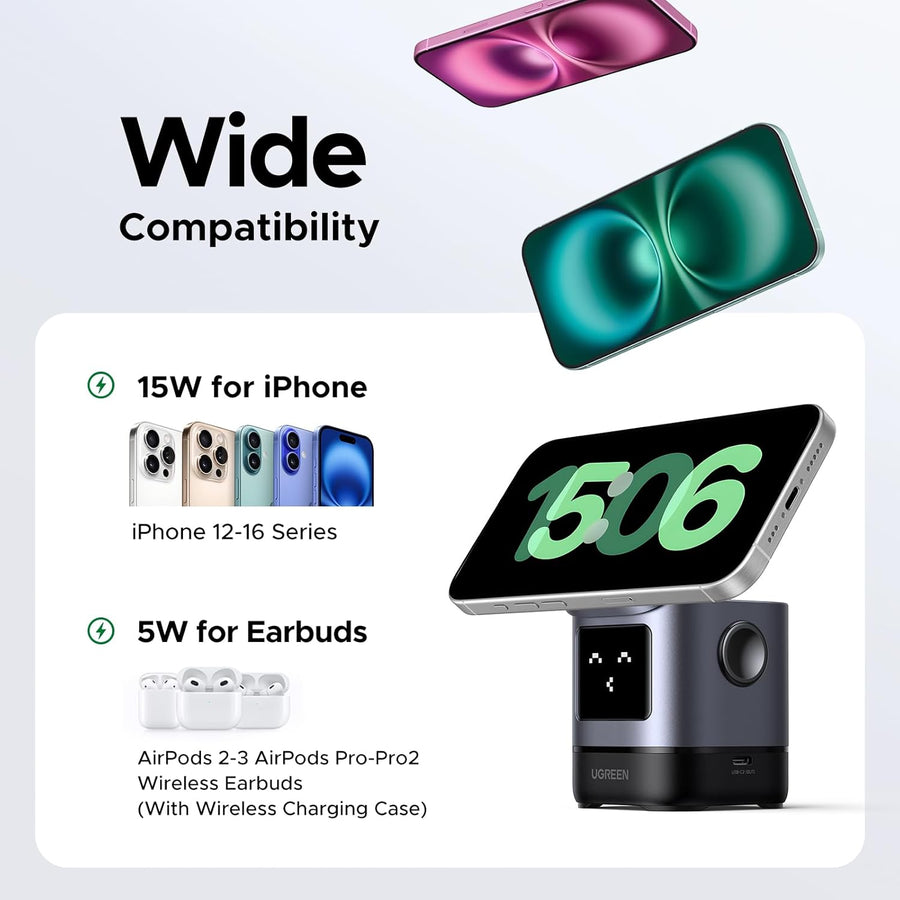 UGREEN 15W Uno Wireless Charger