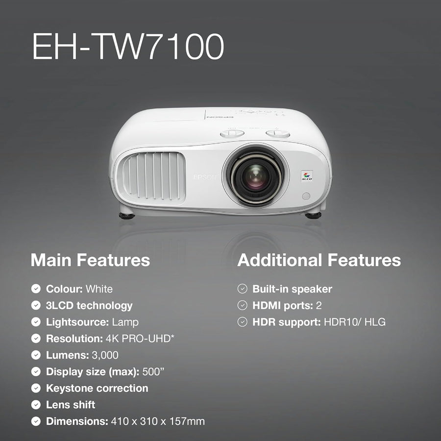 Epson EH-TW7100 3LCD