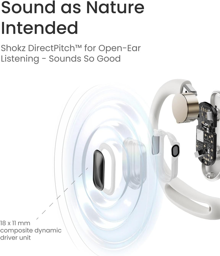 SHOKZ OpenFit Air Open-Ear Headphones