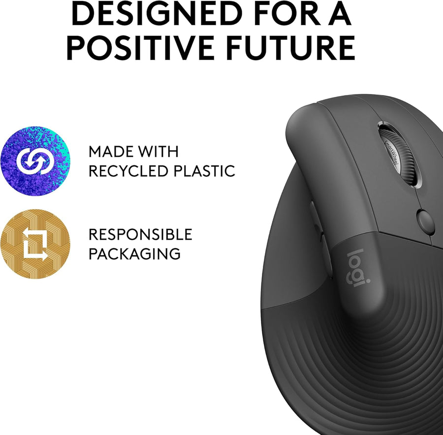 Logitech Lift Vertical Ergonomic Mouse