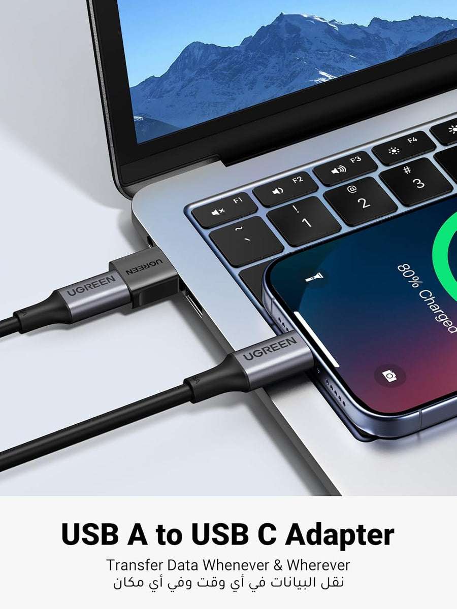 UGREEN USB C to USB Adapter 2Pack 10Gbps Type C to A Connector