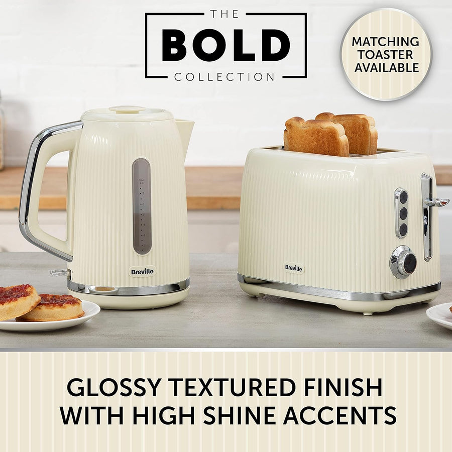Breville Bold Vanilla Cream Electric Kettle